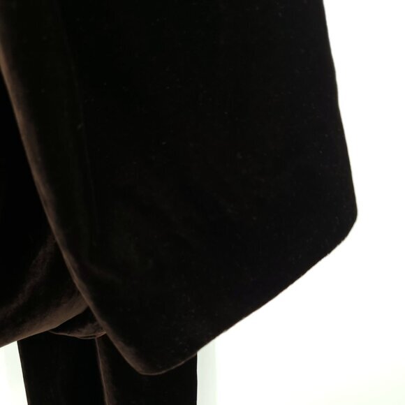 Giorgio Armani Velvet High Rise Straight Leg Ankle Pants 27/4 Brown, VGUC with m - Picture 13 of 13